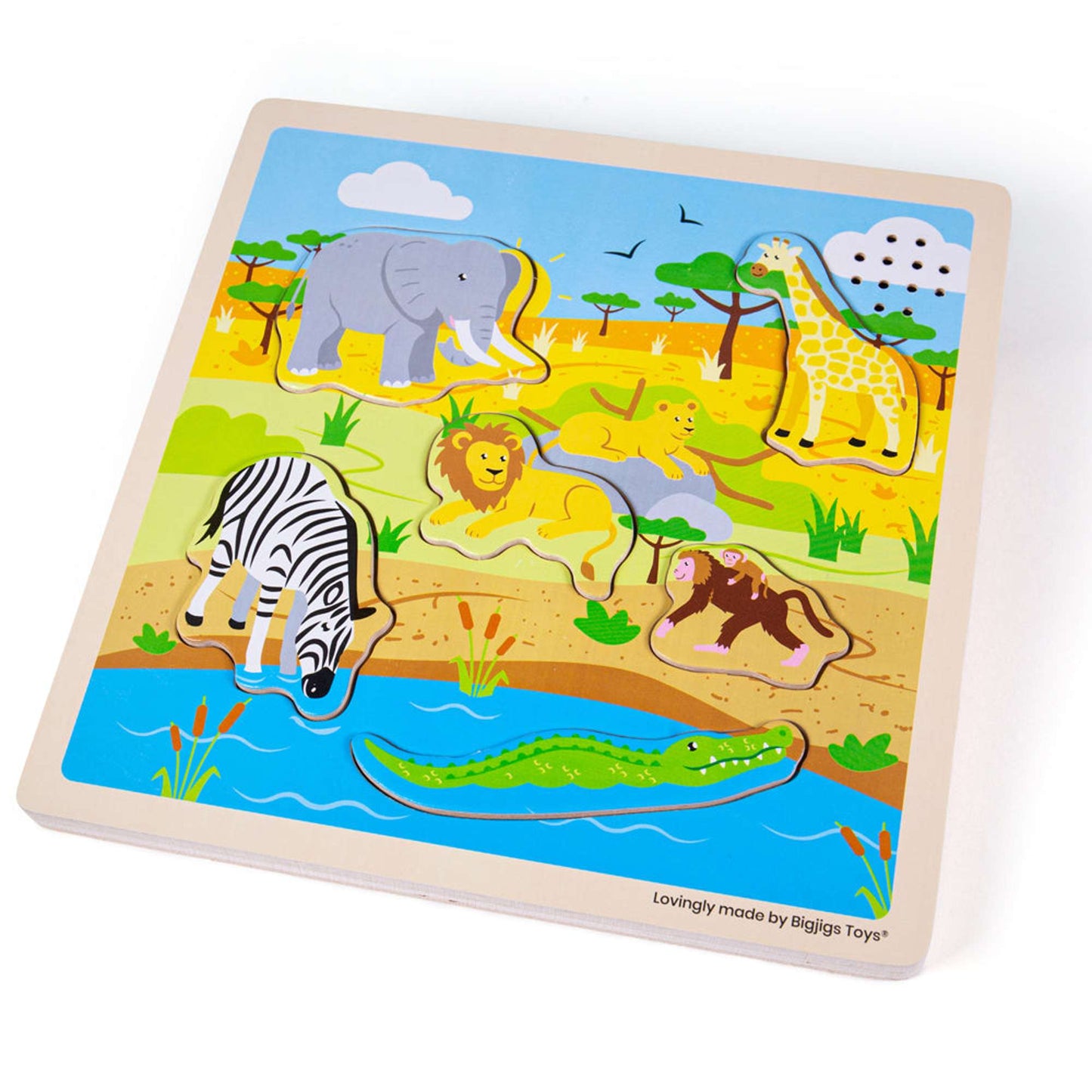Safari Sound Puzzle - Toby Tiger