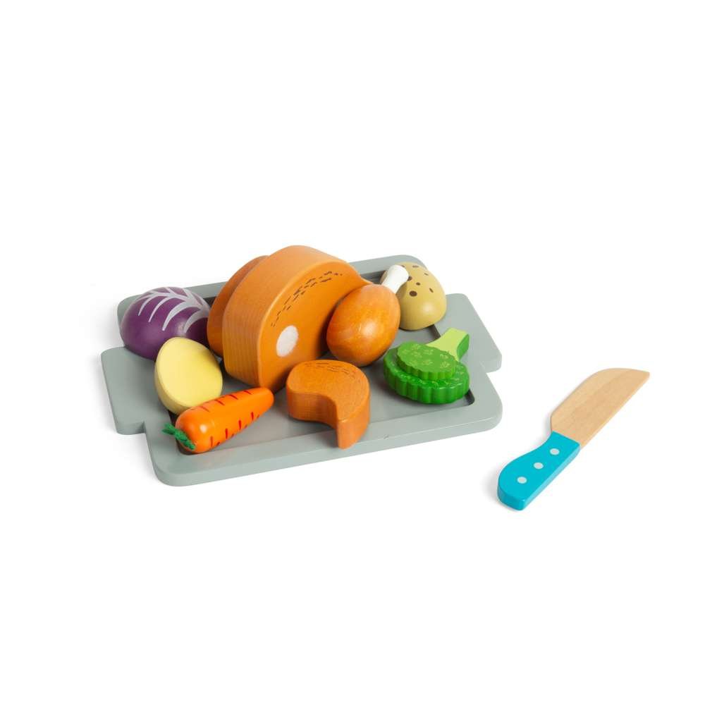 Roast Dinner Wooden Toy Set - Toby Tiger