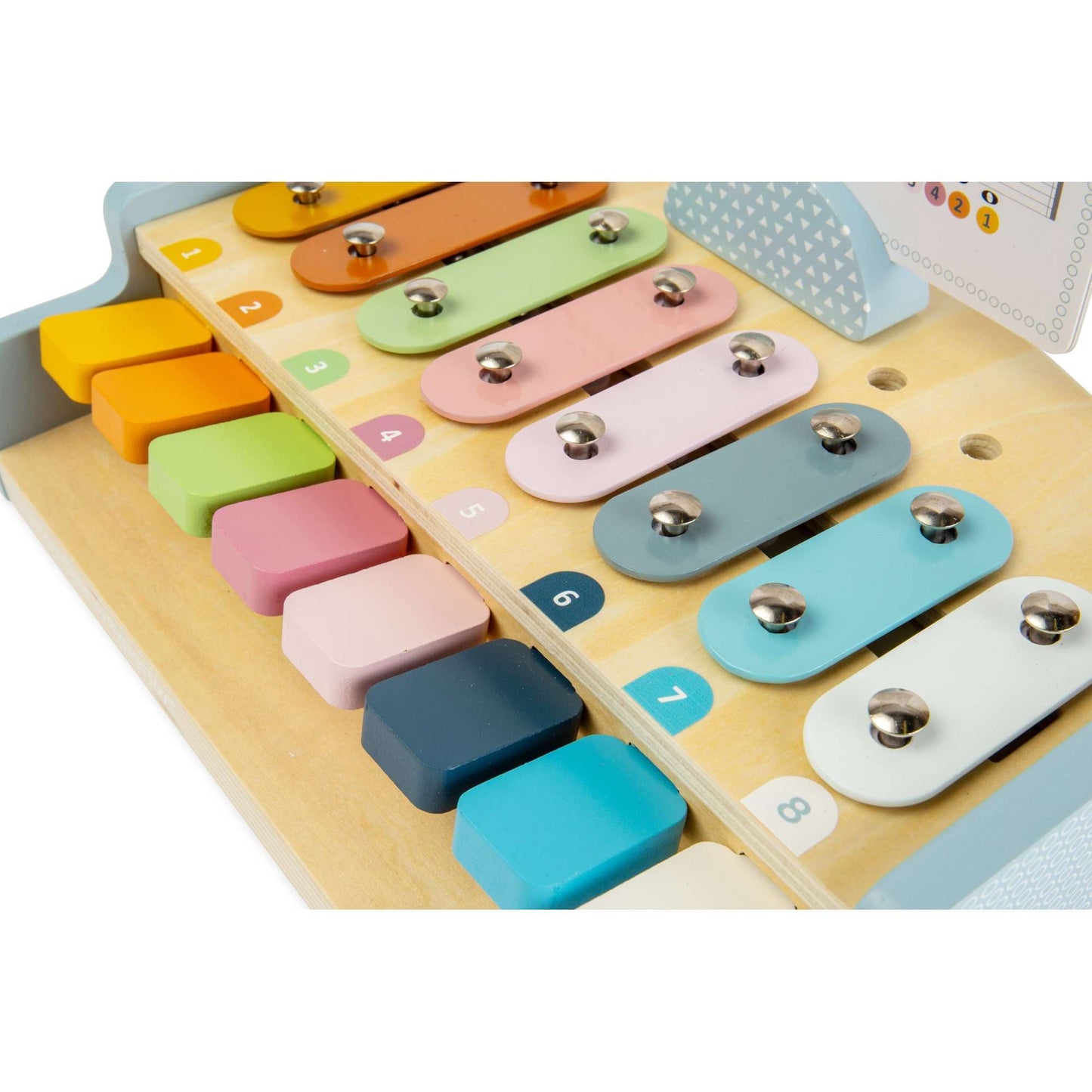 Xylophone and Piano - Multifunctional 2 - in - 1 Musical Toy - Toby Tiger