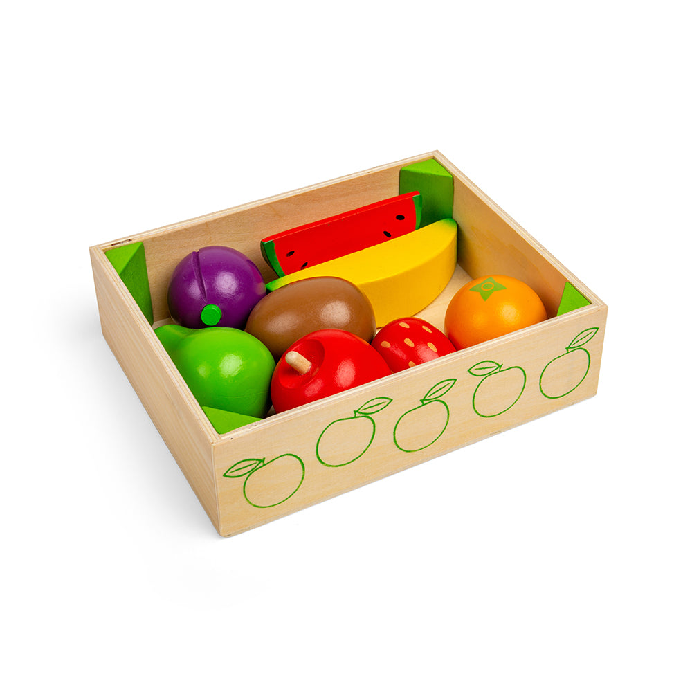 Fruit & Veg Crate Set (Wooden Toy)