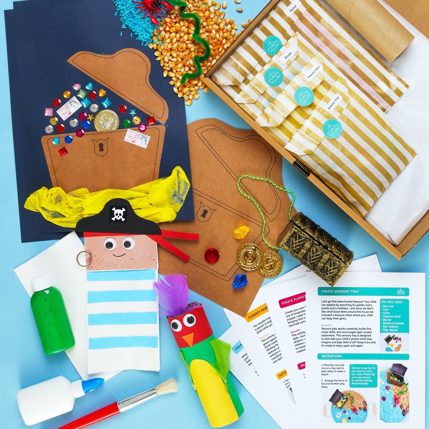 Pirate Activity Kit - Toby Tiger