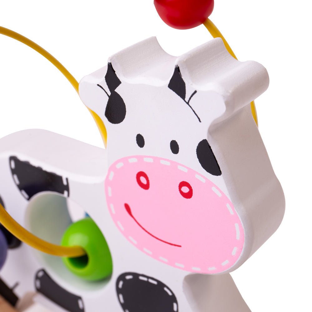 Rocking Cow Bead Frame - Toby Tiger