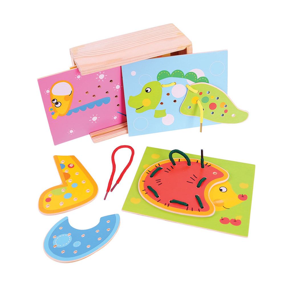 Lacing Animals - Toby Tiger