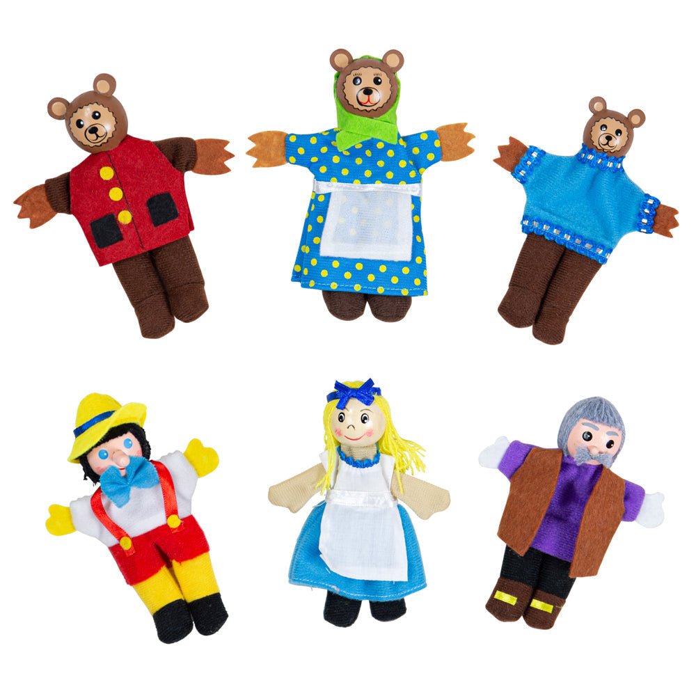 Goldilocks Finger Puppets - Toby Tiger