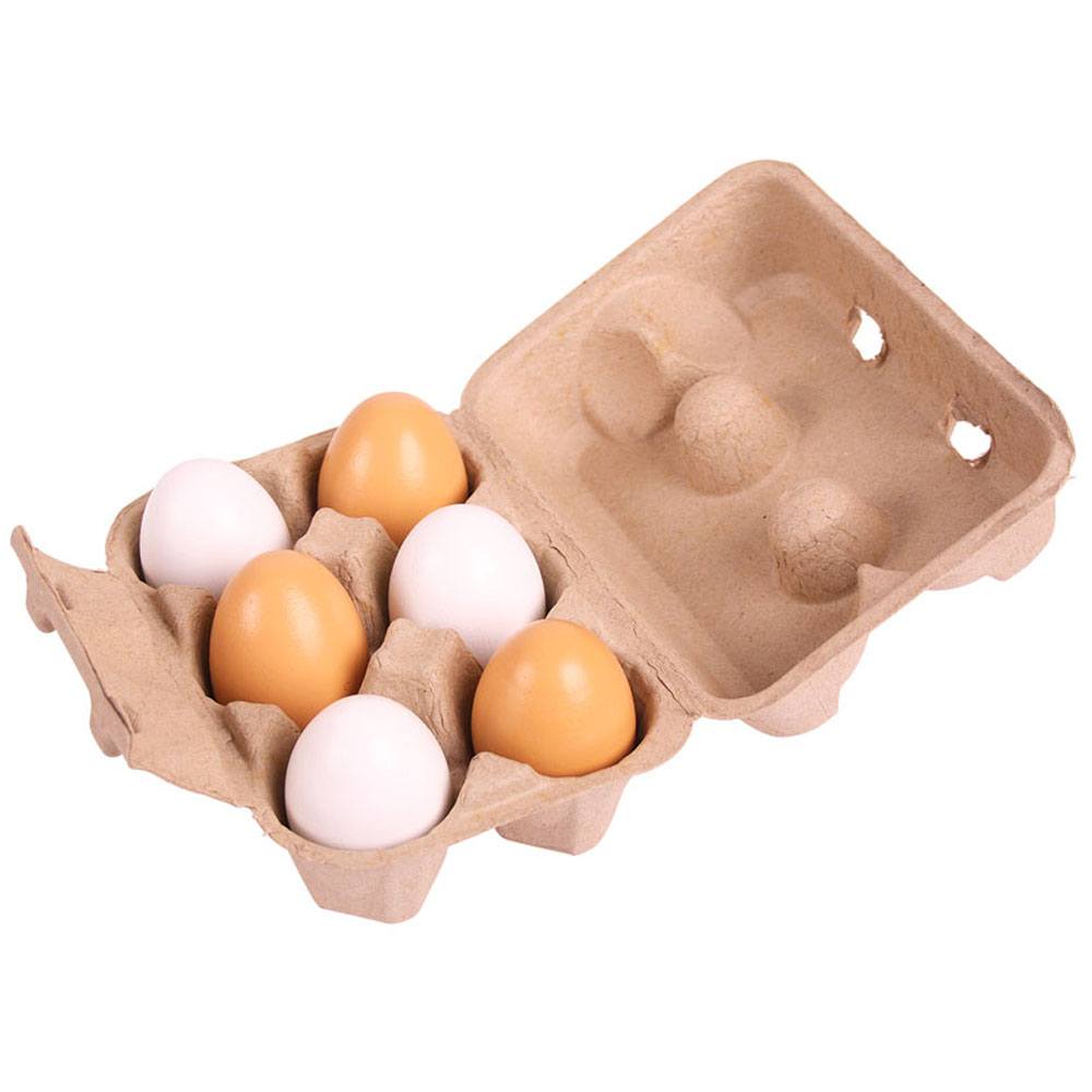 Six Eggs in Carton - Toby Tiger