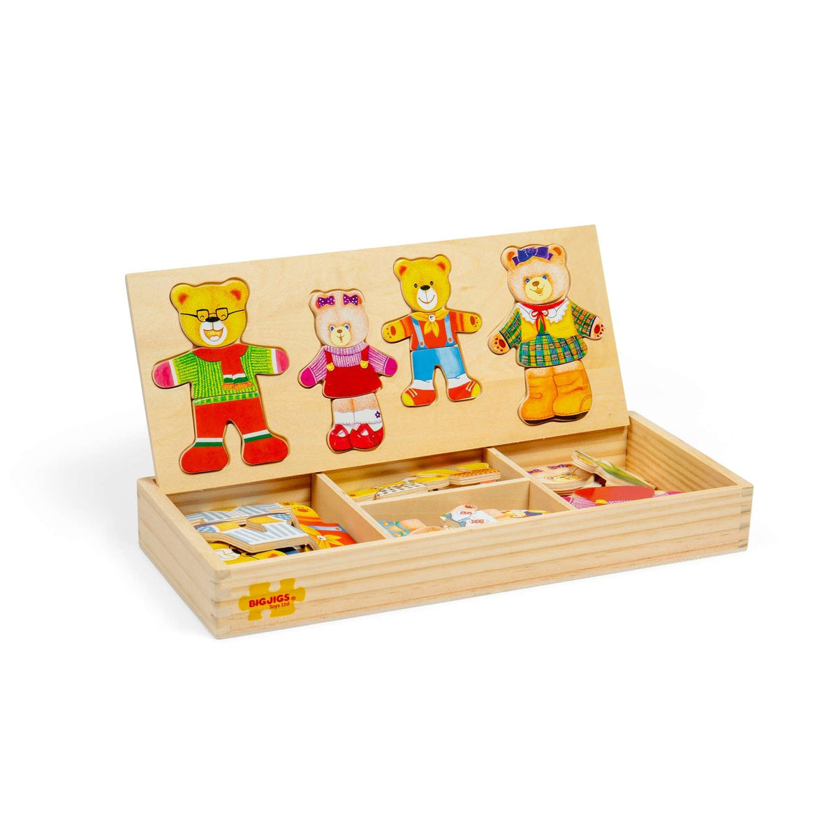Dress Up Bear Family - Toby Tiger UK