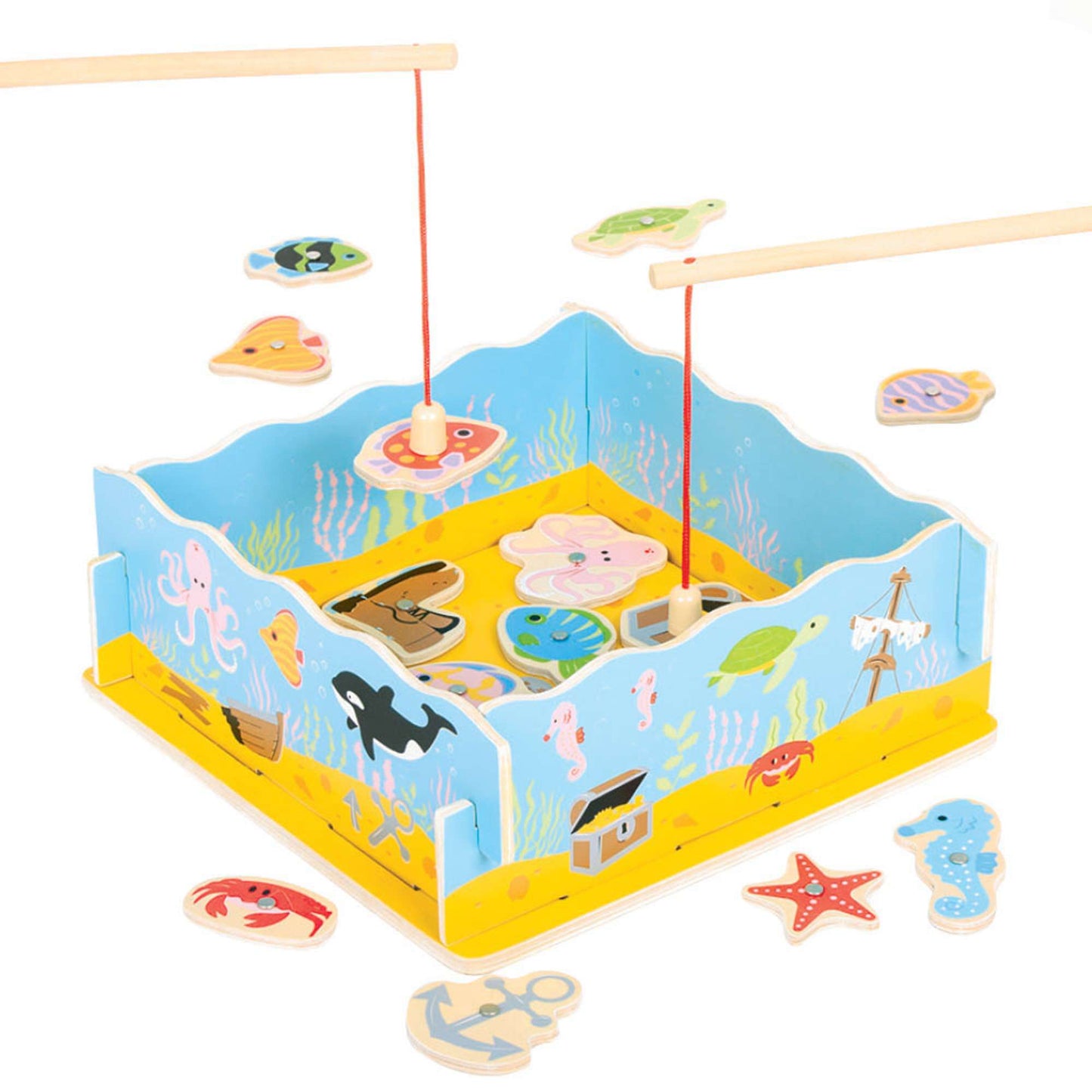 Magnetic Fishing Game with Base - Toby Tiger UK