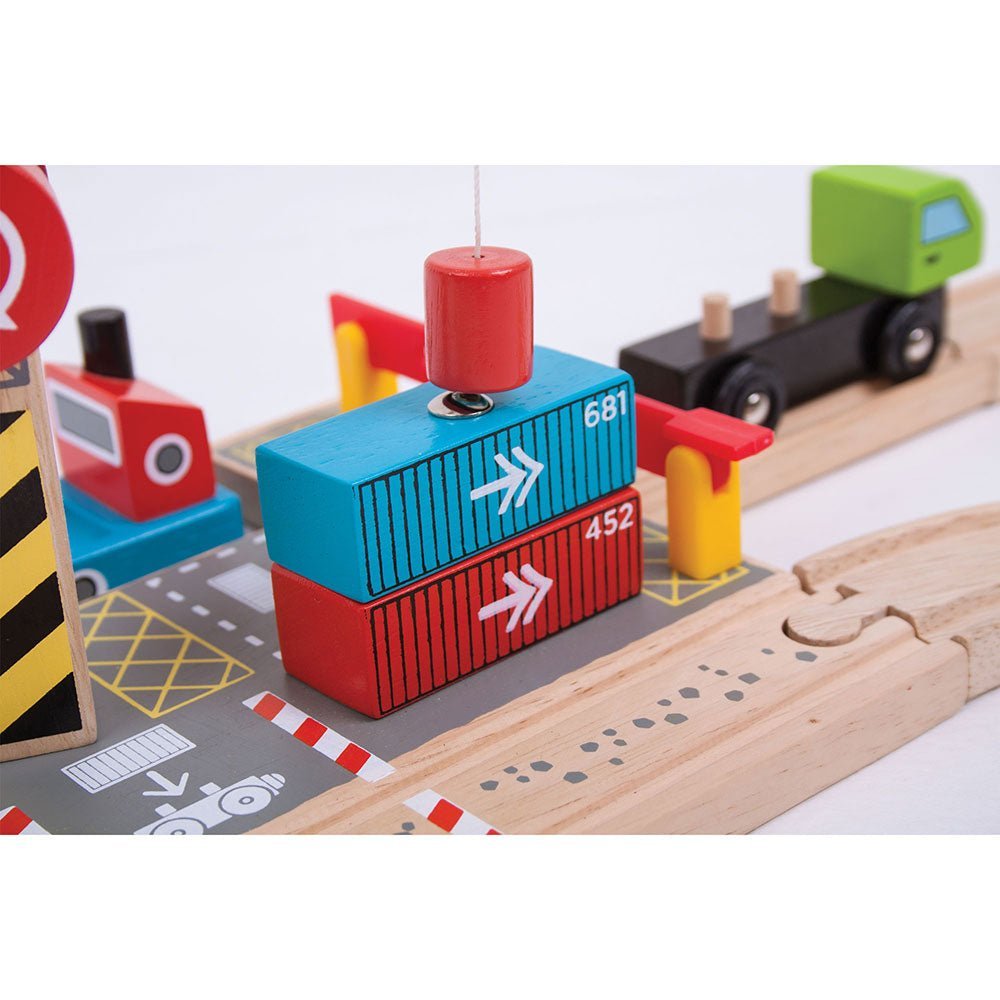 Container Shipping Yard - Toby Tiger UK Retail