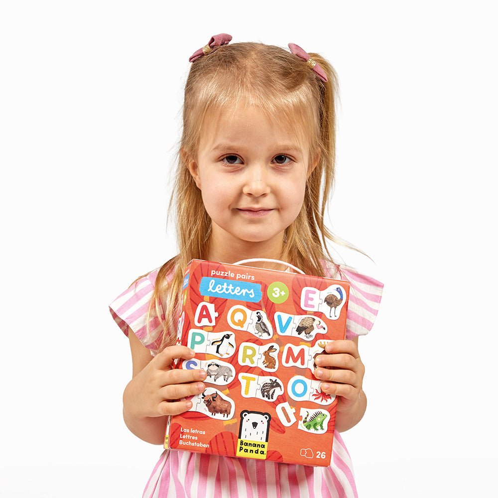 Banana Panda Puzzle Pairs Letters - Toby Tiger