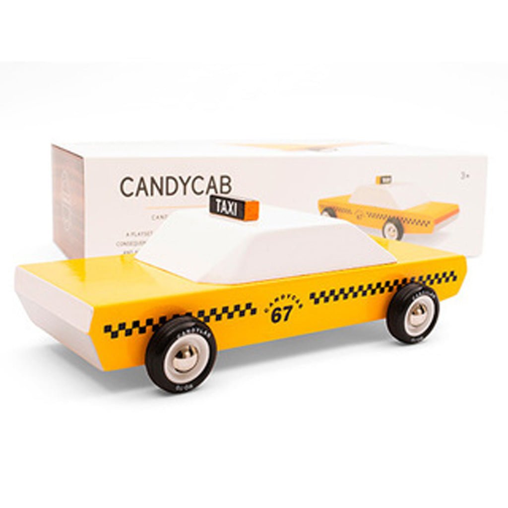 Candylab Yellow Taxi Cab - Toby Tiger