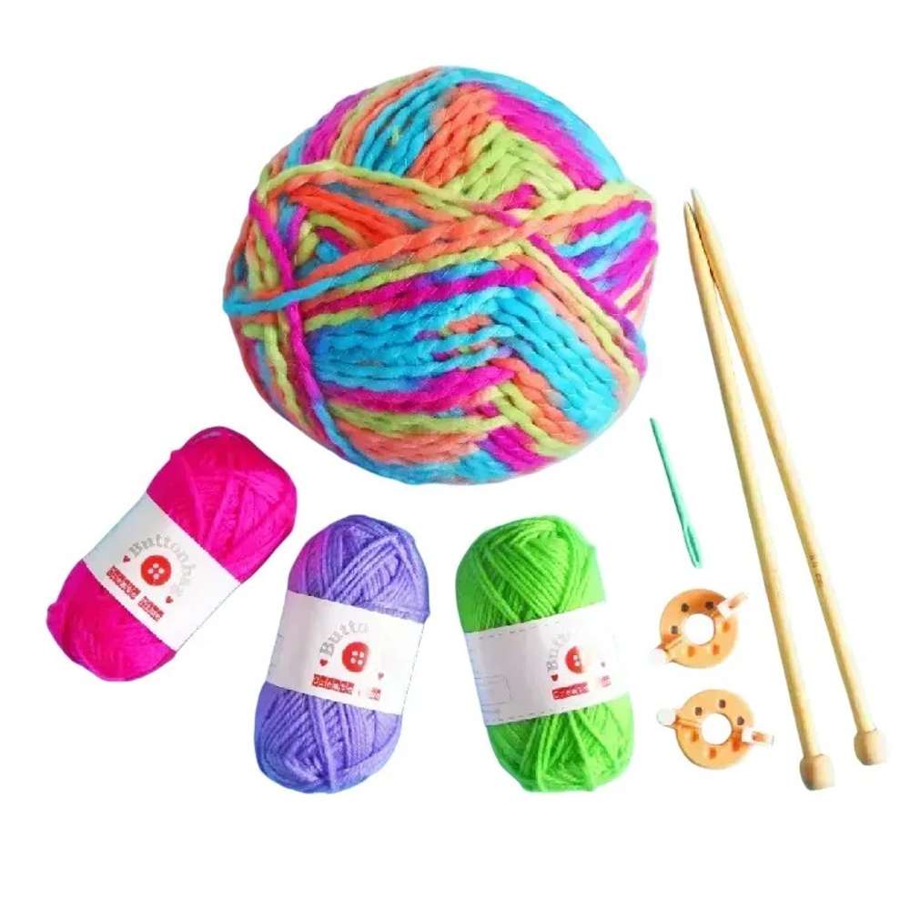 Pompom Scarf - Buttonbag - Toby Tiger