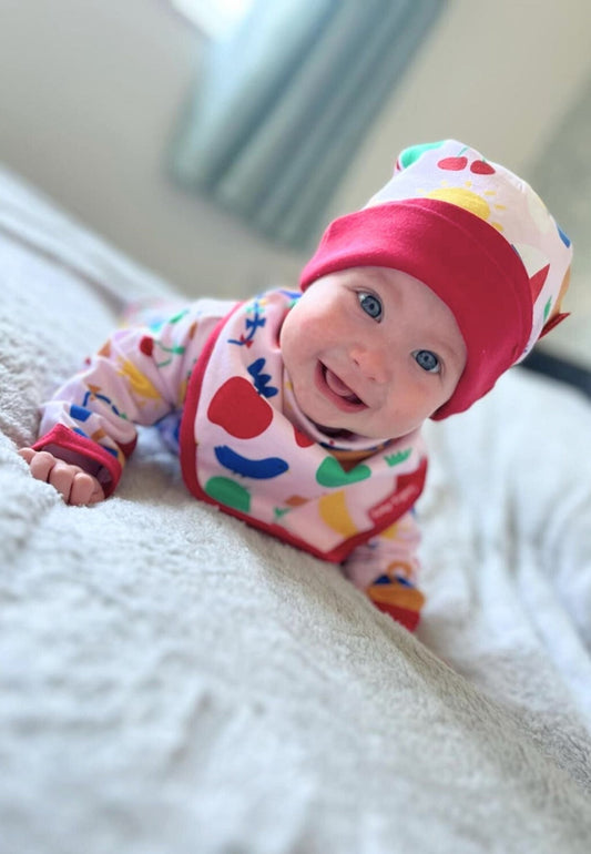 Organic Picnic Print Baby Gift Set - Toby Tiger