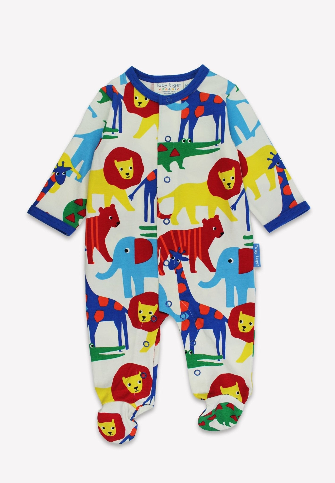 Organic Safari Print Baby Gift Set - Toby Tiger
