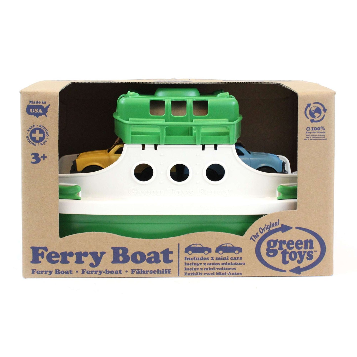 Ferry Boat with Cars - Toby Tiger UK