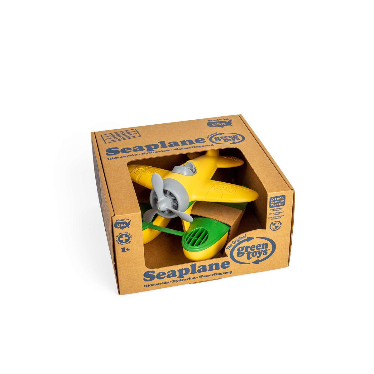 Yellow and Green Seaplane - Toby Tiger UK