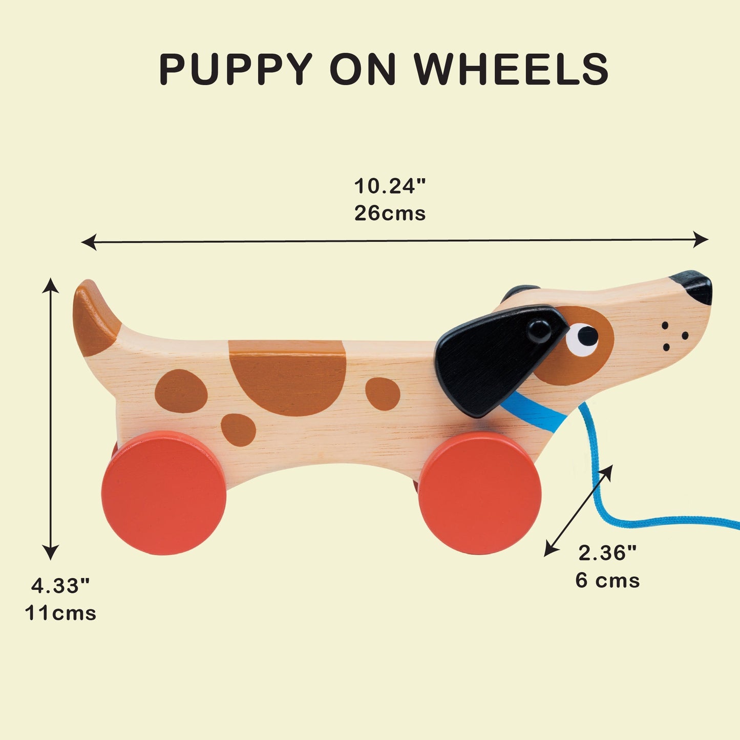 Puppy On Wheels - Toby Tiger