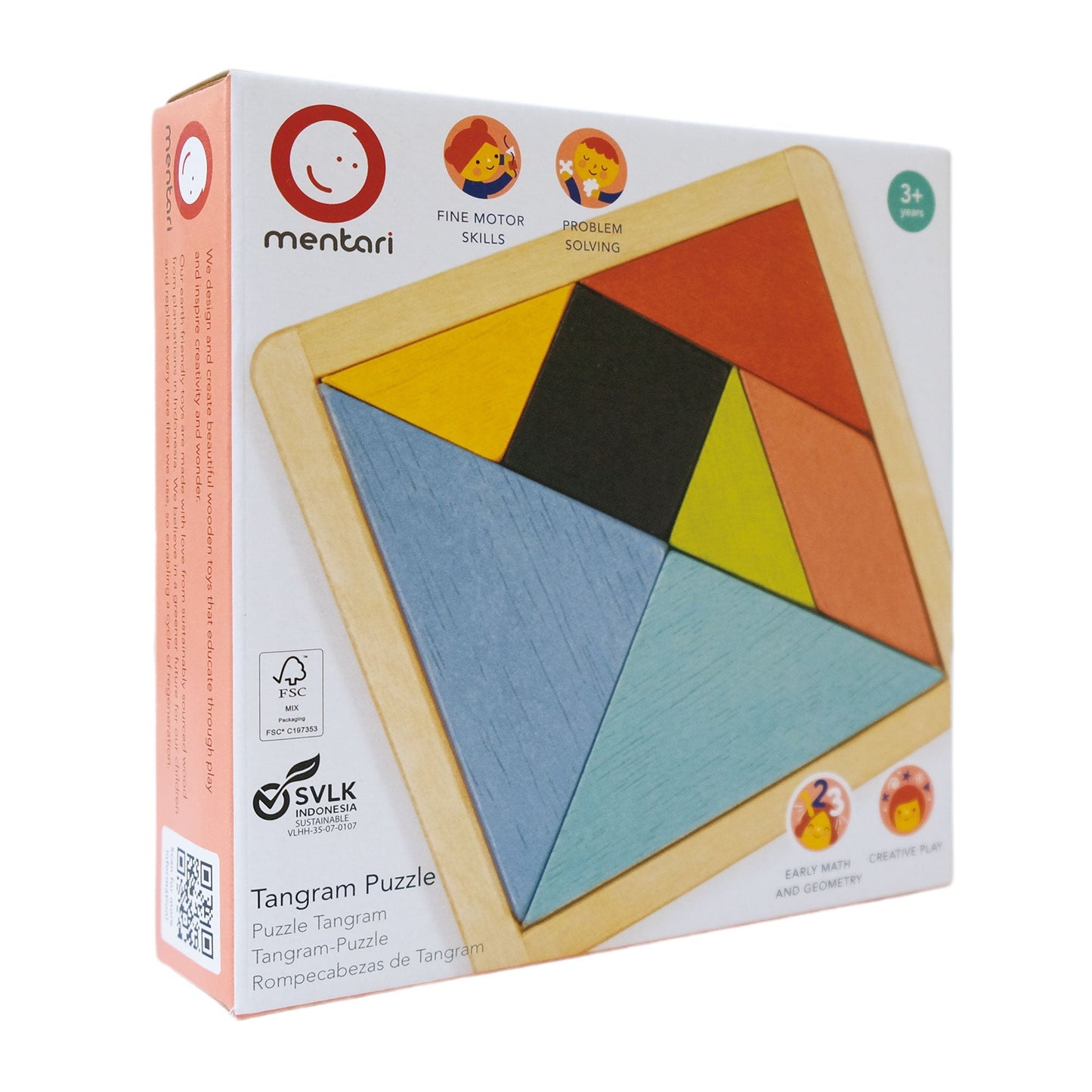 Tangram Puzzle - Toby Tiger