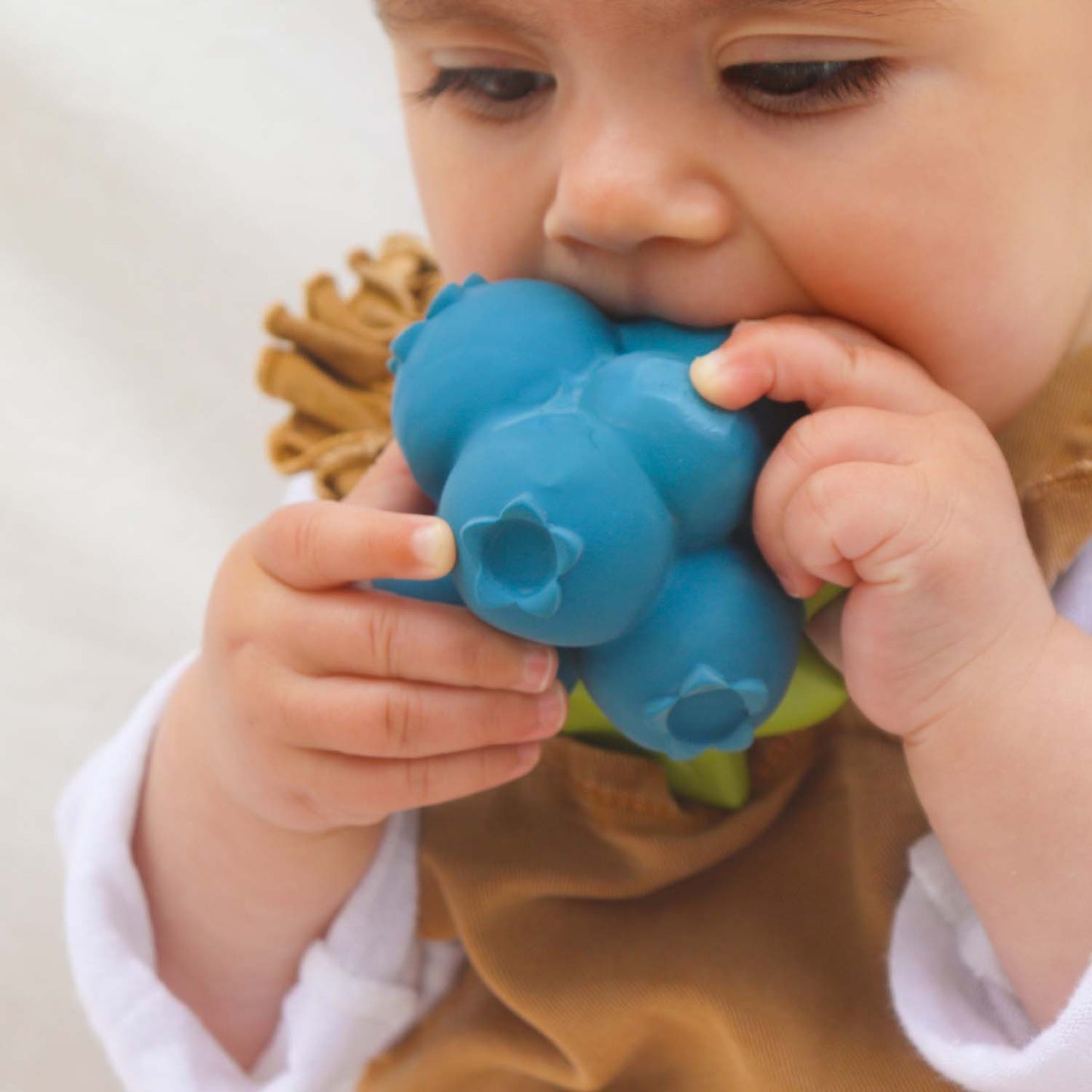 Oli & Carol Jerry the Blueberry Teether - Toby Tiger