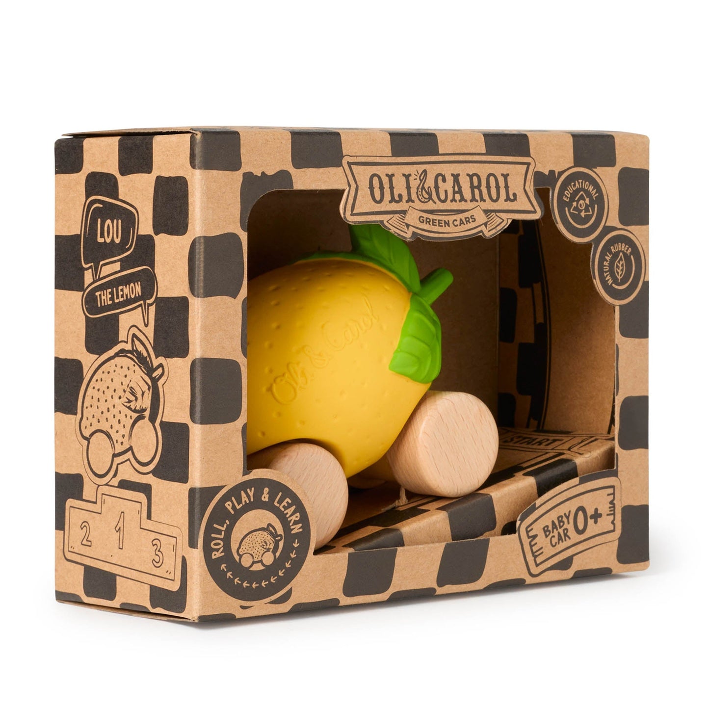 Oli & Carol Lou the Lemon Car - Toby Tiger