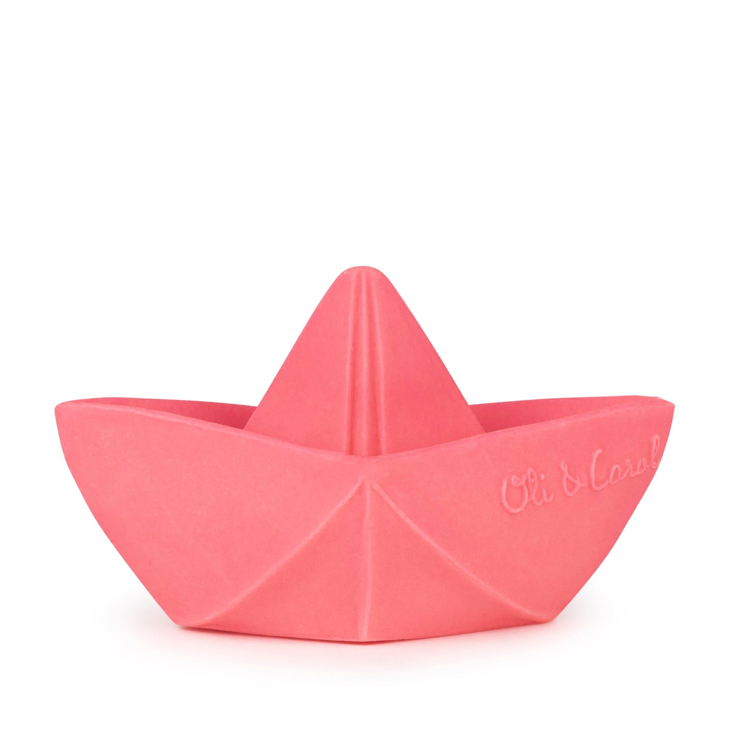 Oli & Carol Origami Boat Pink - Toby Tiger