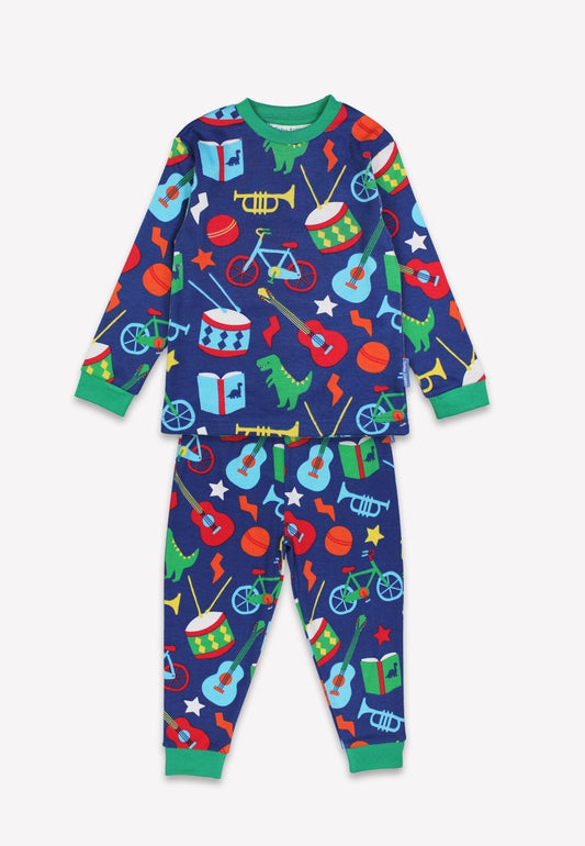Organic Toys Print Pyjamas - Toby Tiger