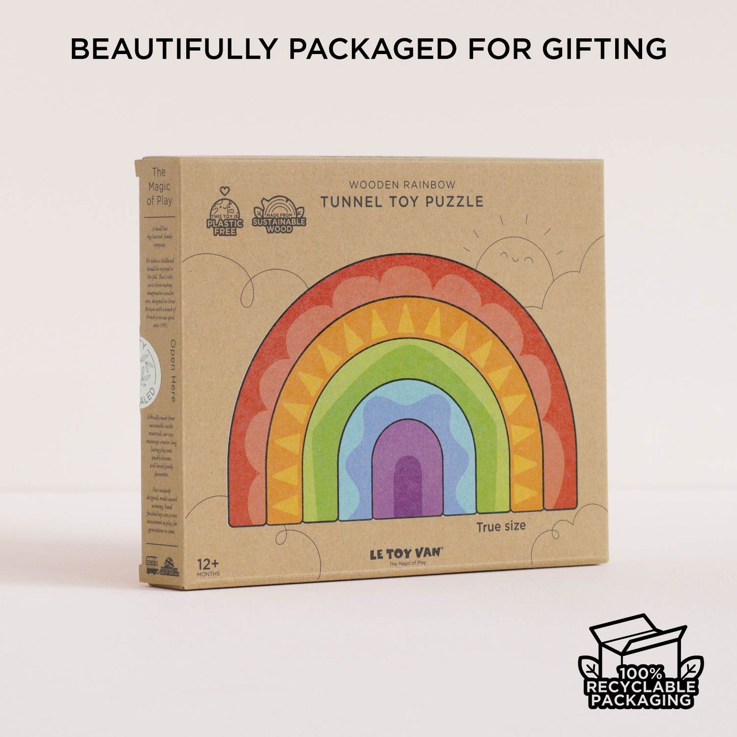 Rainbow Tunnel Toy - Toby Tiger UK