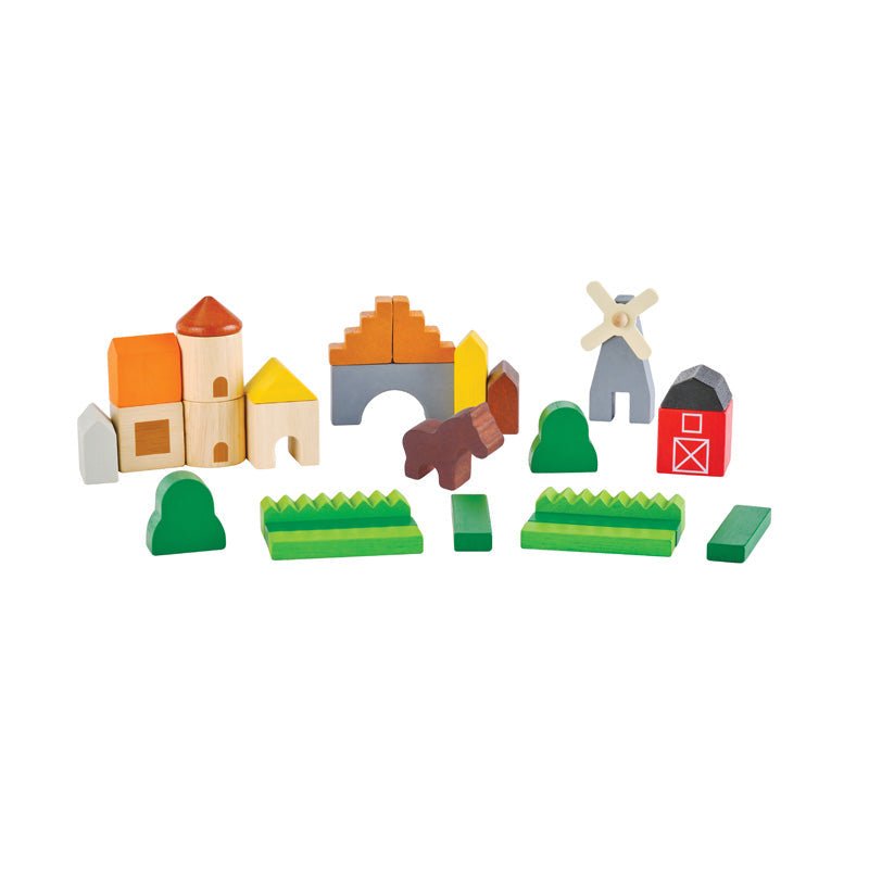 PlanToys Country Blocks - Toby Tiger