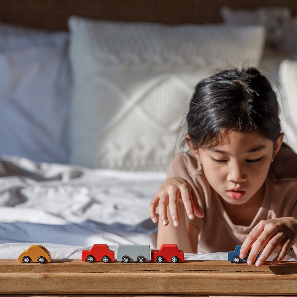 PlanToys Mini Cars Set - Toby Tiger