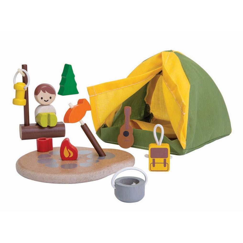 PlanToys Camping Set - Toby Tiger