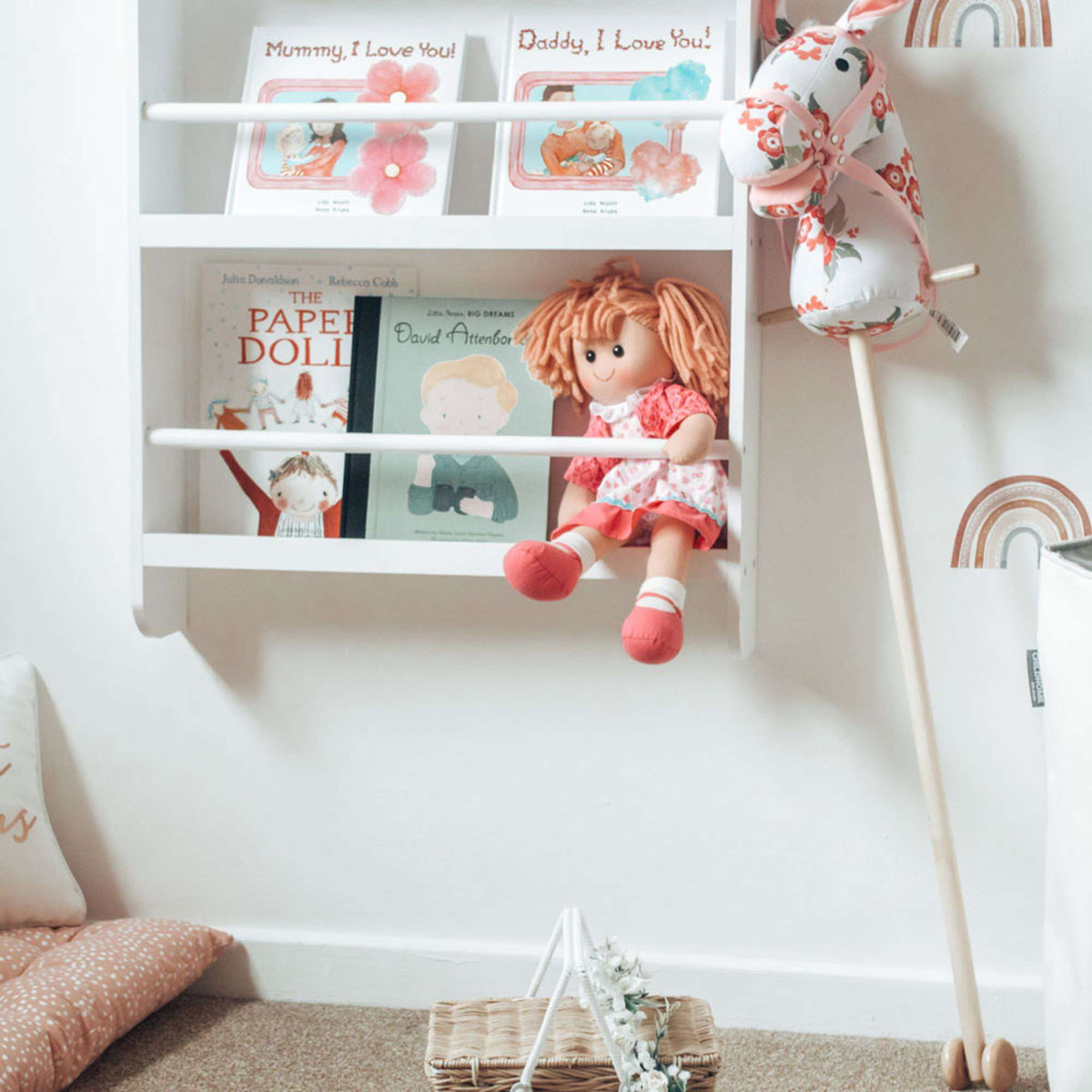 Floral Hobby Horse - Toby Tiger UK