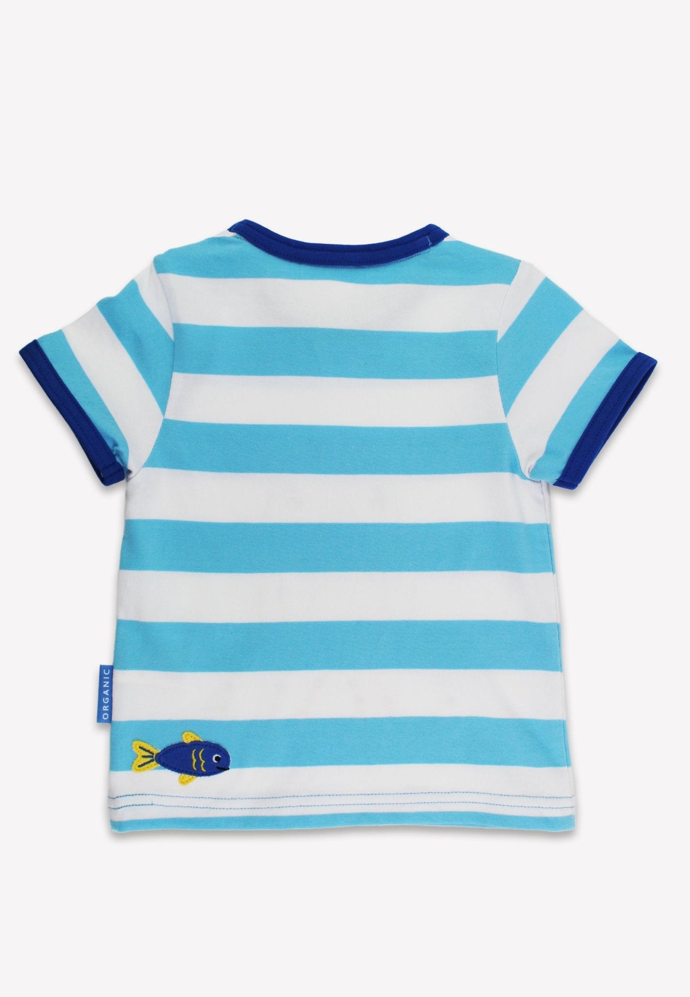 Organic Jellyfish Applique Short - Sleeved T-Shirt - Toby Tiger