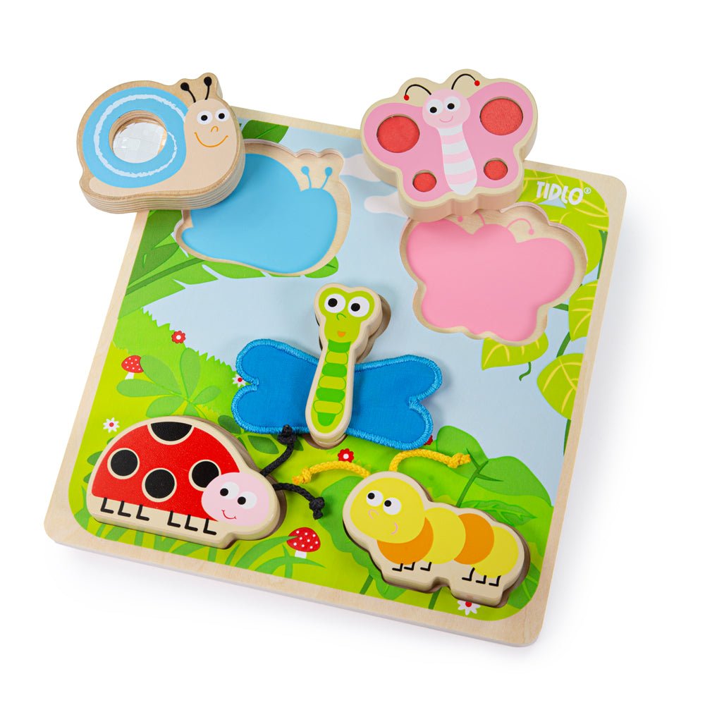 Touch and Feel Puzzle (Insects) - Toby Tiger