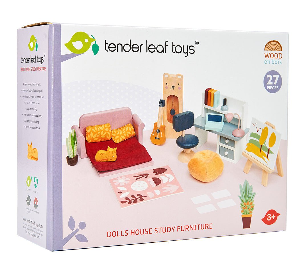 Dolls House Study Furniture - Toby Tiger