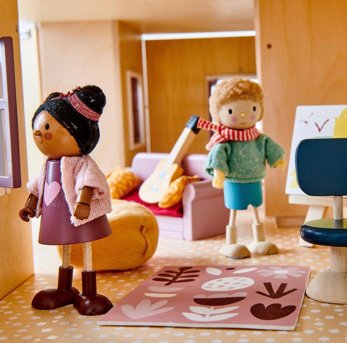 Dolls House Study Furniture - Toby Tiger