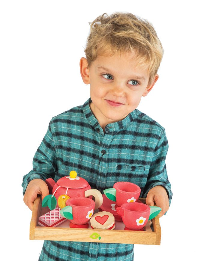 Tea Tray Set - Toby Tiger