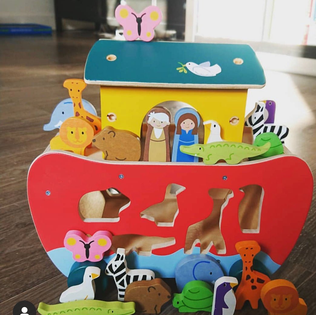 Noah's Shape Sorter Ark - Toby Tiger