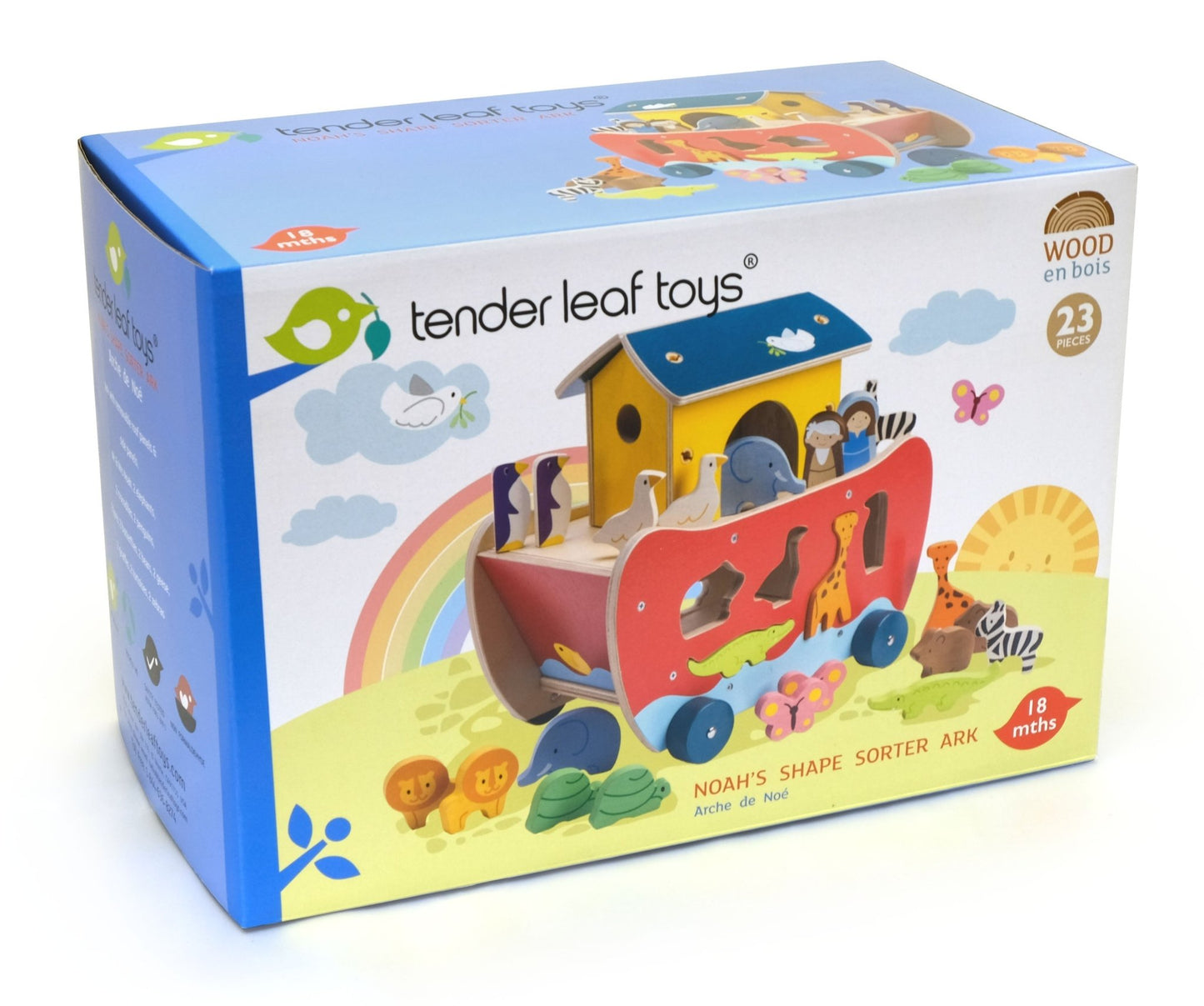 Noah's Shape Sorter Ark - Toby Tiger