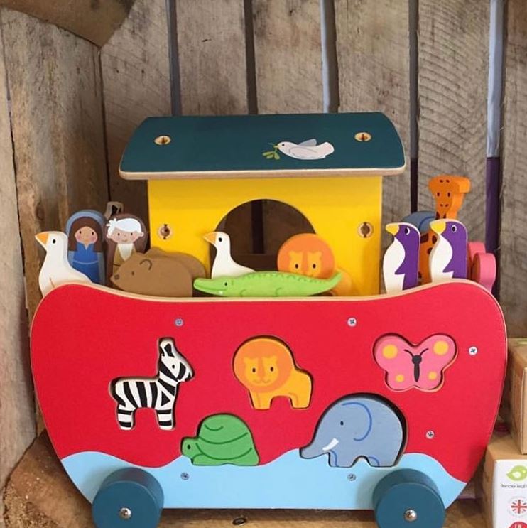 Noah's Shape Sorter Ark - Toby Tiger