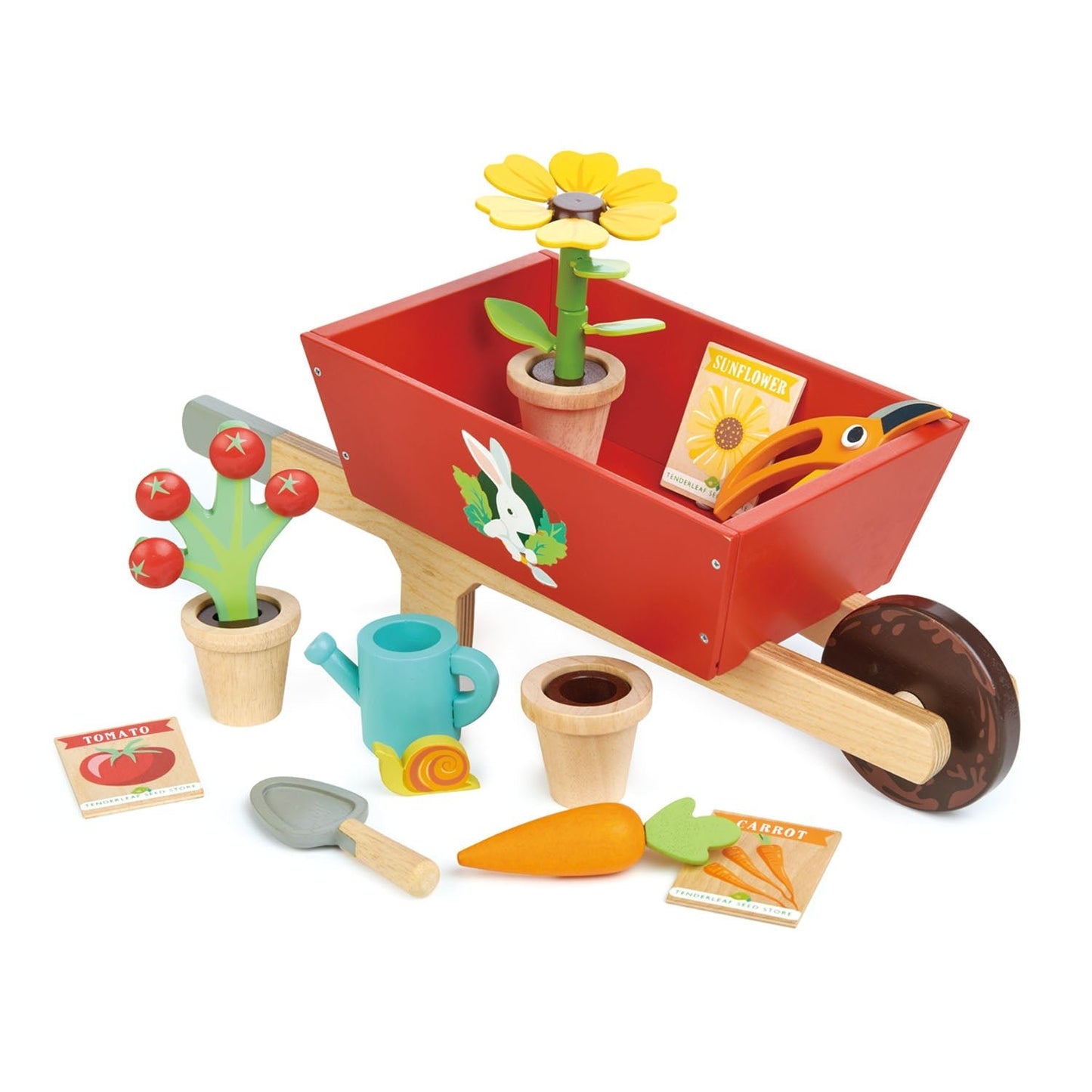 Garden Wheelbarrow Set - Toby Tiger