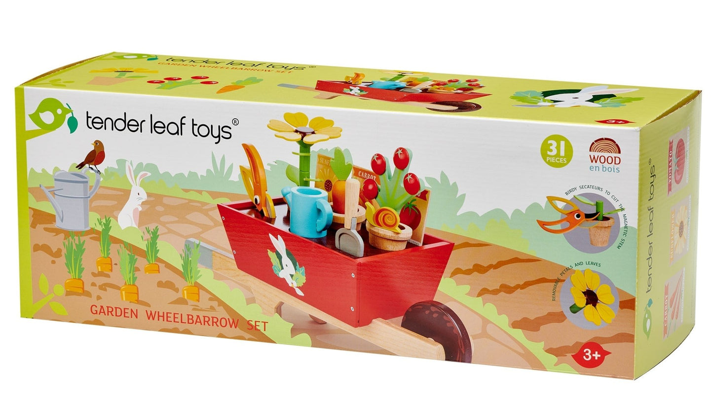 Garden Wheelbarrow Set - Toby Tiger