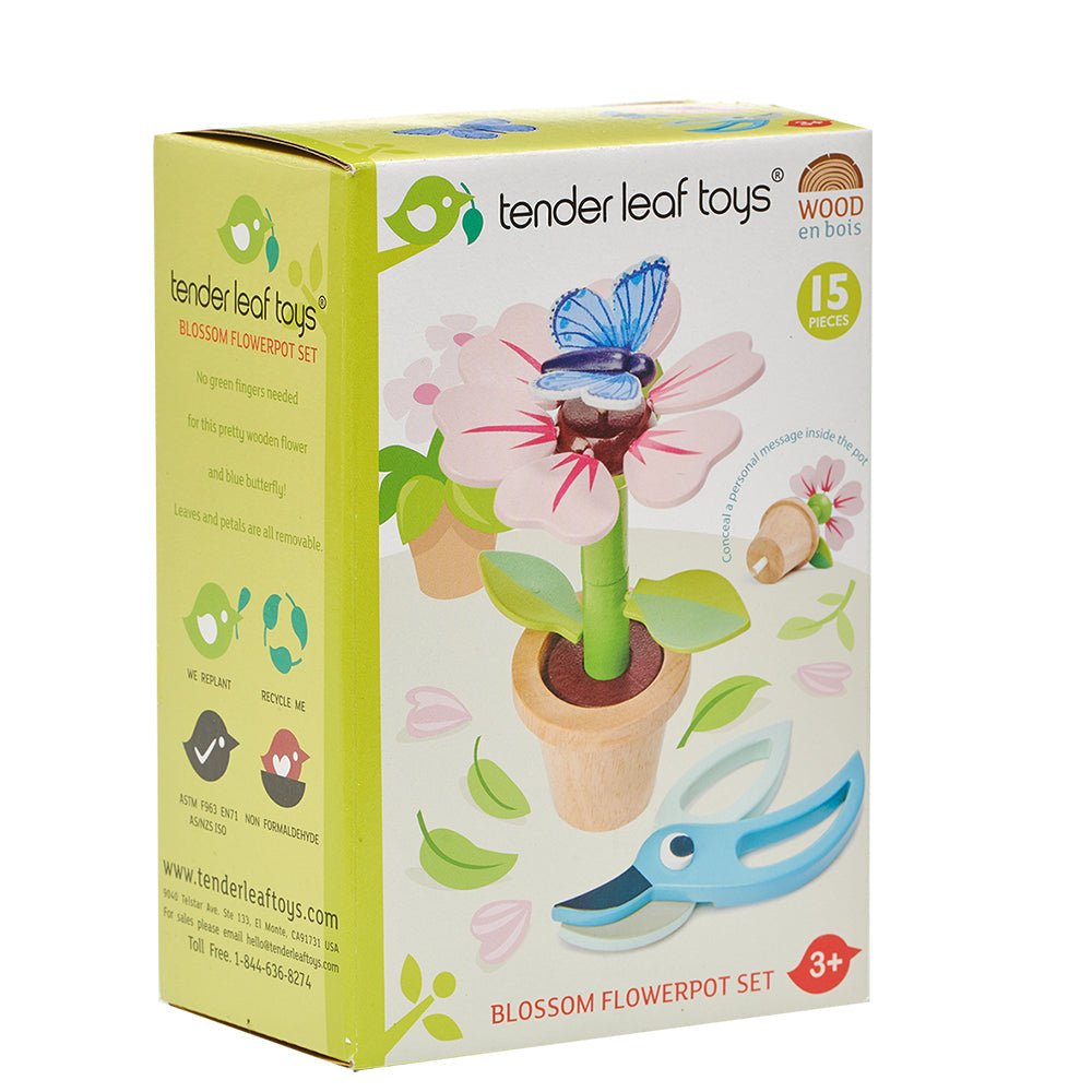 Blossom Flowerpot Set - Toby Tiger
