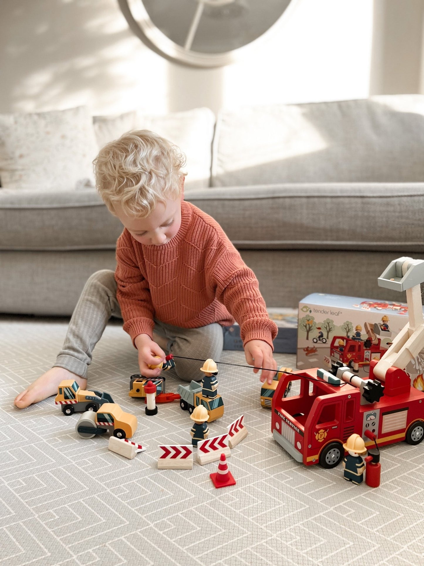 Fire Engine - Toby Tiger
