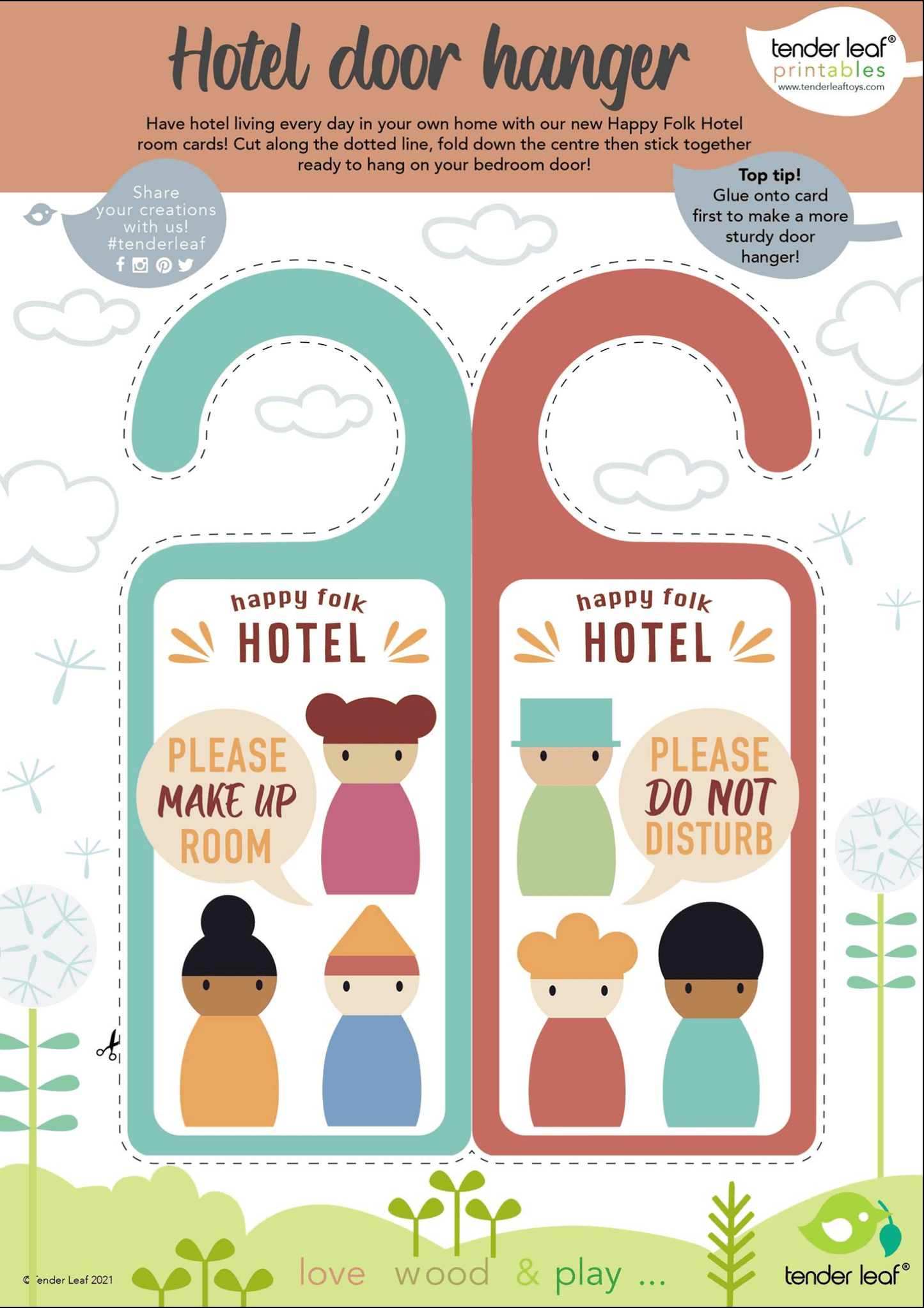 Happy Folk Hotel - Toby Tiger