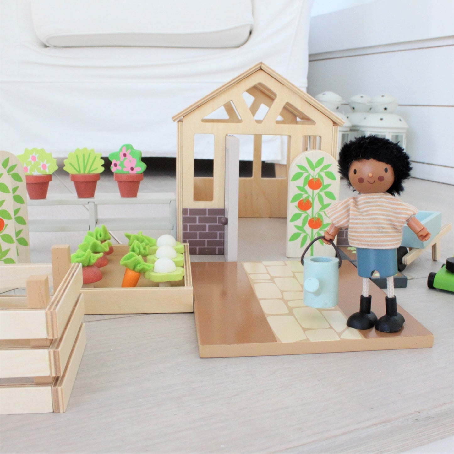 Greenhouse and Garden Set - Toby Tiger