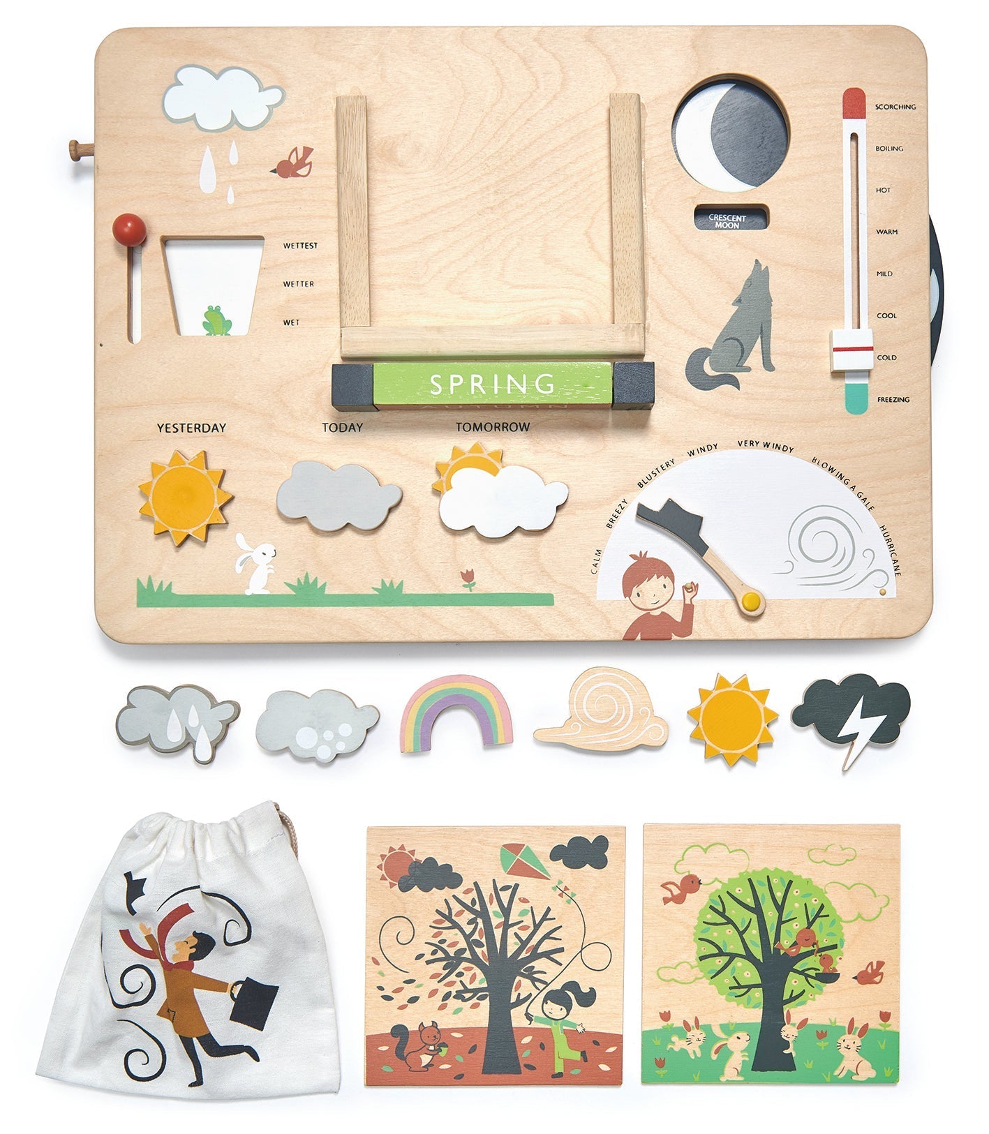 Weather Watch Busy Board - Toby Tiger