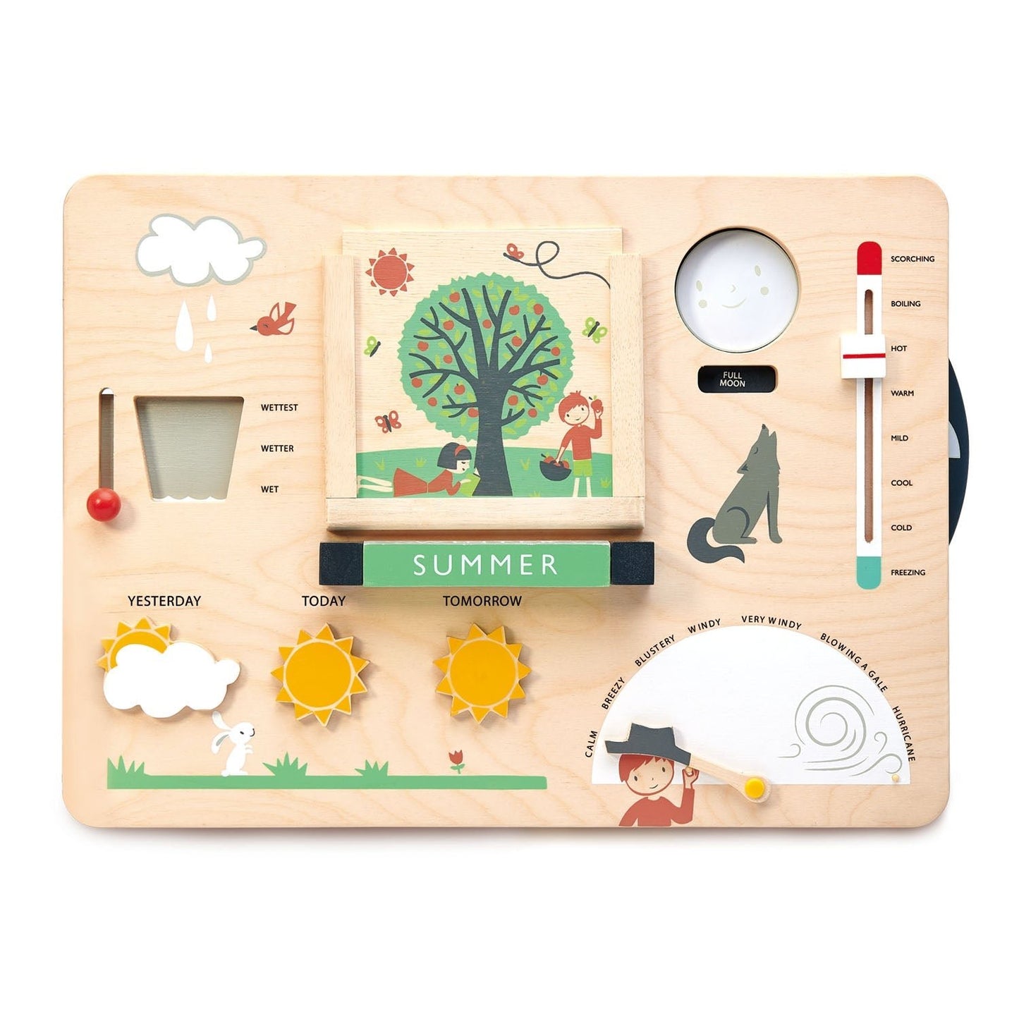 Weather Watch Busy Board - Toby Tiger