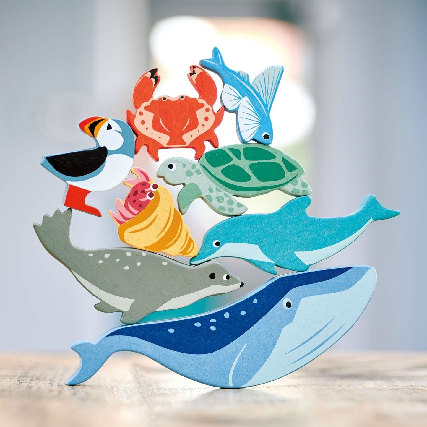 10 Coastal Creatures Shelf Set - Toby Tiger