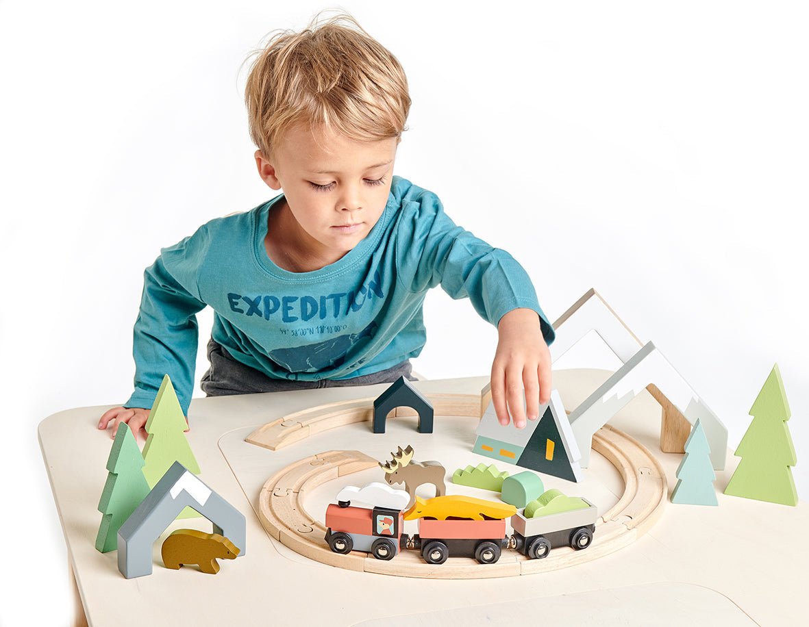 Treetops Train Set - Toby Tiger