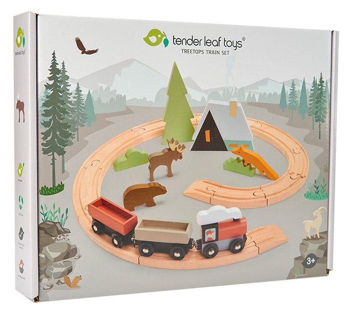 Treetops Train Set - Toby Tiger