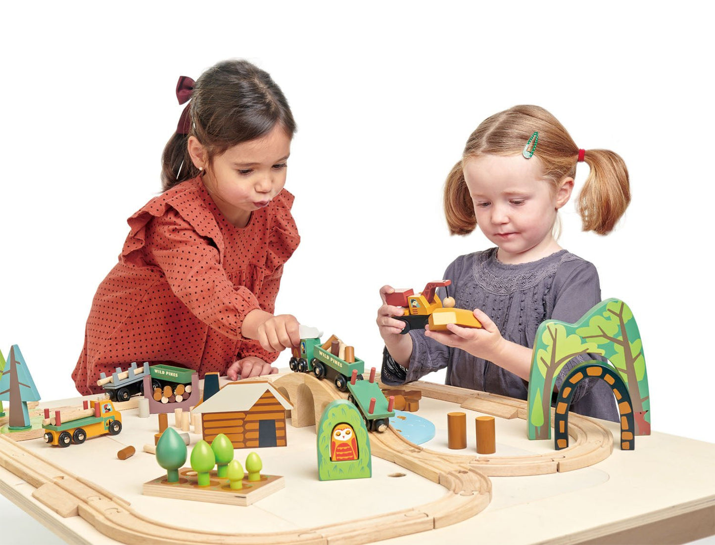 Wild Pines Train Set - Toby Tiger